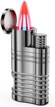 Φόρτωση εικόνας στο εργαλείο προβολής Συλλογής, Jet Flame Lighter Gas - Αναπτήρας Mε 4 Jet Και Bullet Πούρου - 5701679
