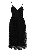 Φόρτωση εικόνας στο εργαλείο προβολής Συλλογής, Strappy Crochet Lace Skater Midi Dress - Γυναικείο Μίντι Φόρεμα - 5690185
