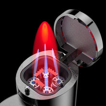 Φόρτωση εικόνας στο εργαλείο προβολής Συλλογής, Jet Flame Lighter Gas - Αναπτήρας Mε 4 Jet Και Bullet Πούρου - 5701679

