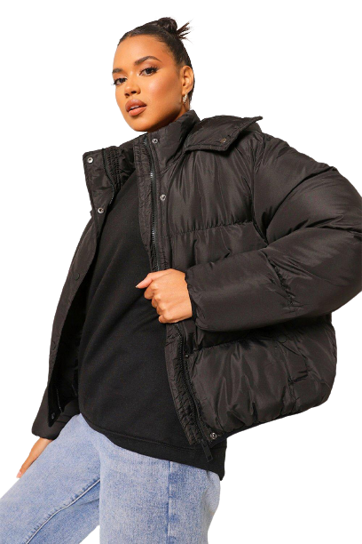 Hooded Padded Jacket - Γυναικείο Μπουφάν - 5702026